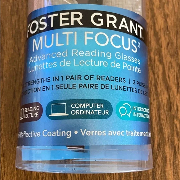 FOSTER GRANT READING GLASSES / 2 pairs +1.00 NWT - Picture 6 of 6